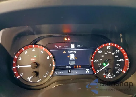 2021 Nissan Titan Sv из США, поврежденный, VIN 1N6AA1ED3MN502722